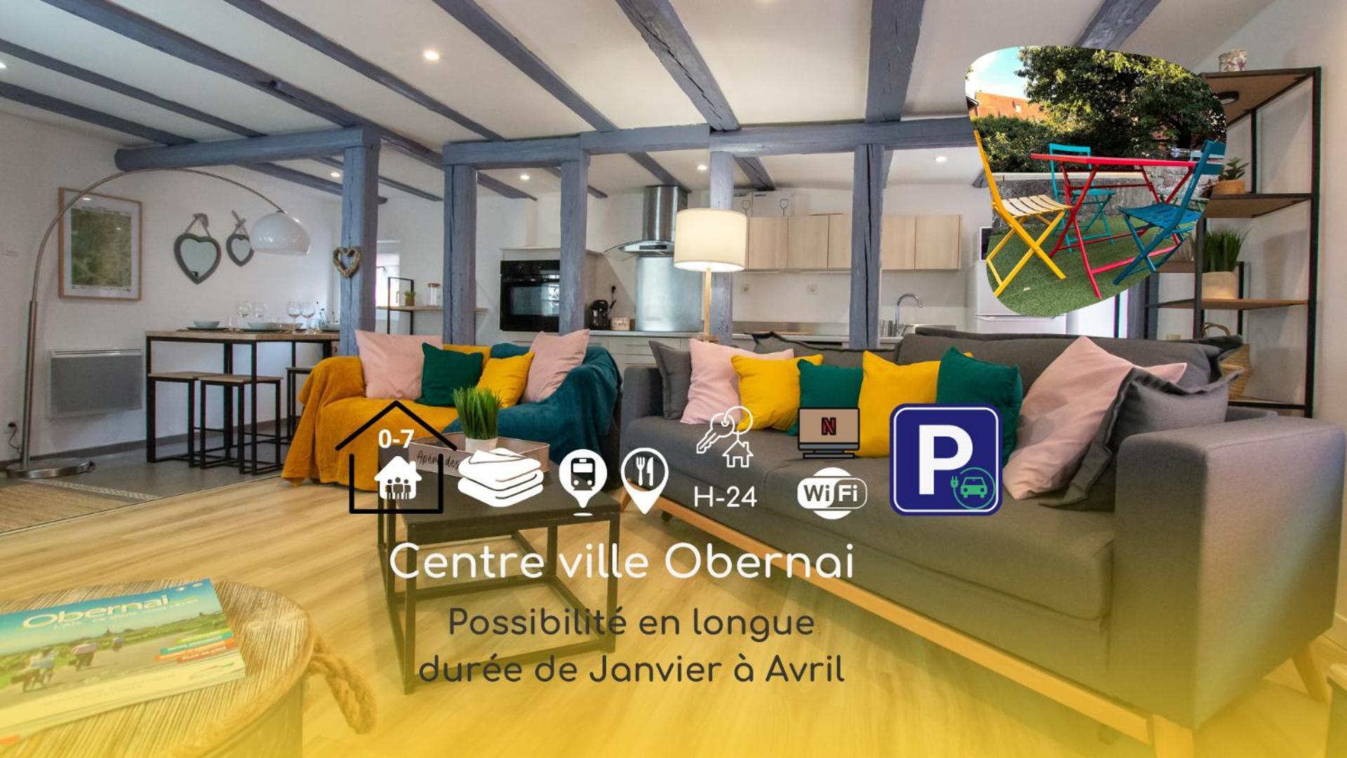 Le Nid Cosy D'Obernai /2Min Centre Ville/Parking Exterior photo